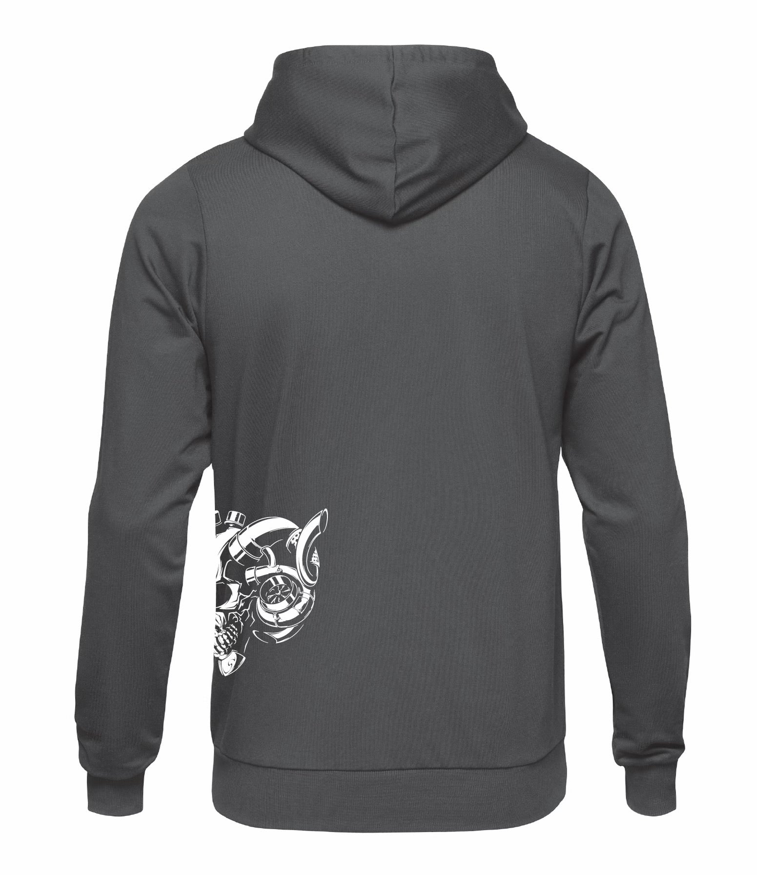 Insane Diesel Hoodie - Side Skull and Arm Logo